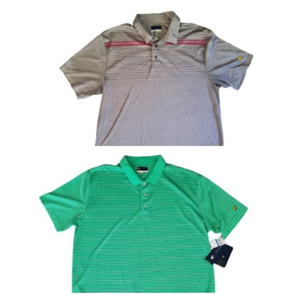 Jack Other - Men's Lot of 2 JACK NICKLAUS Staydri Golf NEW NWT Athletic Polo SZ XL Extra Larg